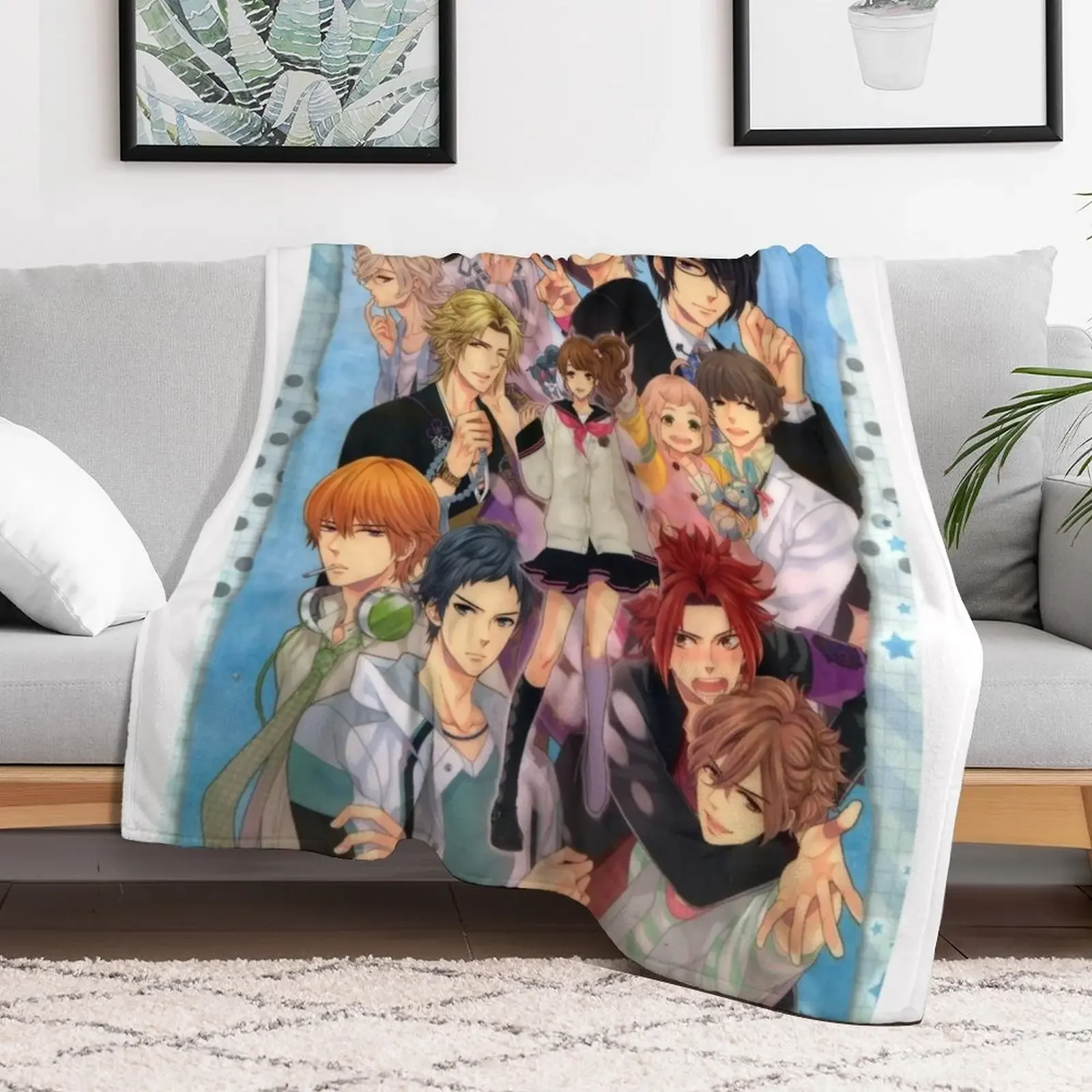 New Brothers Conflict Throw Blanket Kid'S Blankets Sofas Of Decoration Thins Winter beds Blankets