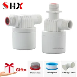 1/2'' 3/4'' 1'' Practical Water Level Control Durable Replacement Full Automatic Float Valve Anti Corrosion Nylon Ball Balve