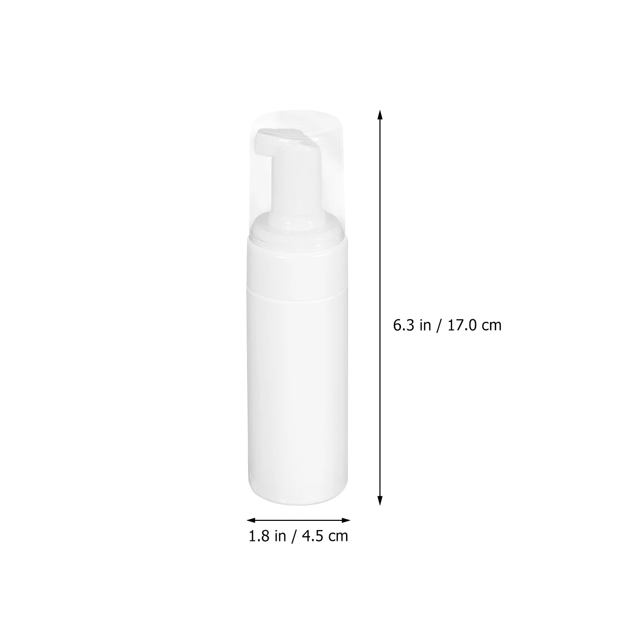 

4 Pcs Foam Bottle for Soap Storage Safe Material Long Use Craft Design Liquid Dispensers Sub Bottle Travel Press Pump