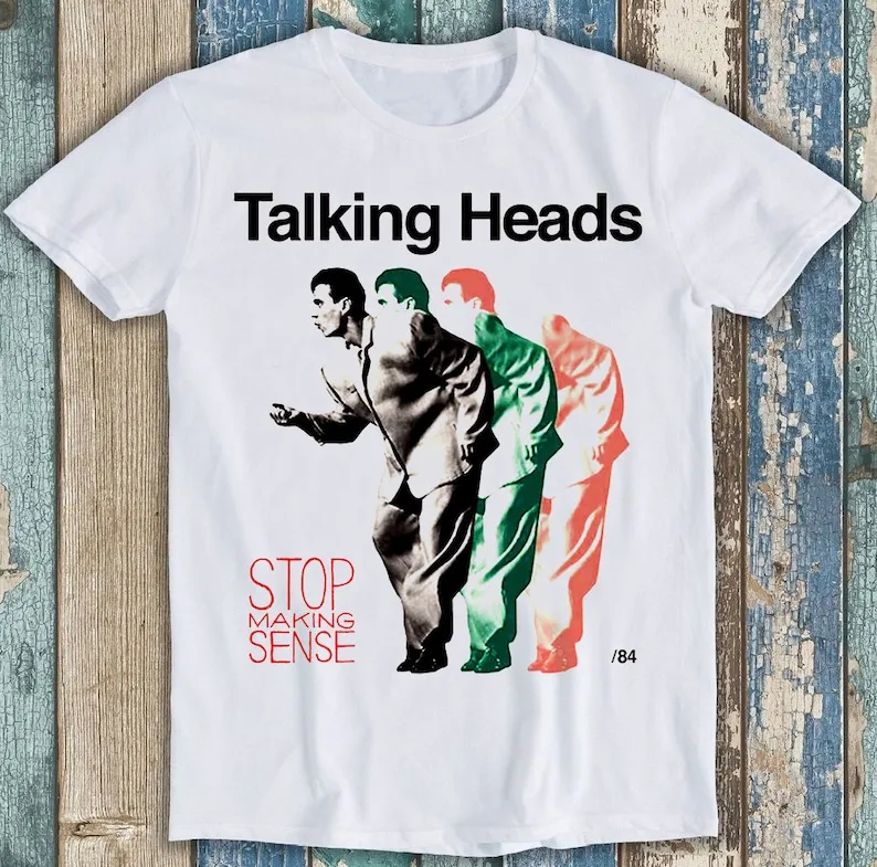 

Talking Heads Stop Making Sense Limited Edition Vinyl Cover Best Seller Funny Movie Gift Music Meme Top Gift Tee T Shirt P1621