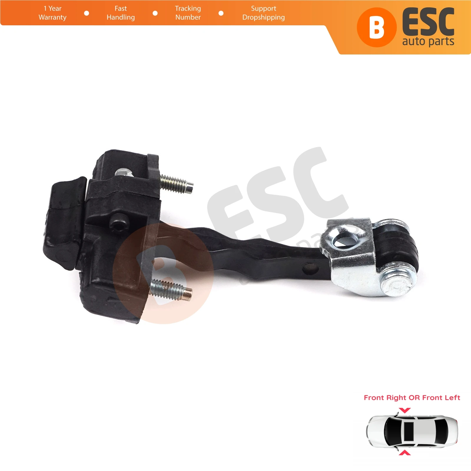 EDP771 Front Left OR Right Door Hinge Stop Strap Limiter 9035AP for Fiat Doblo 263 Citroen Nemo Peugeot Bipper Opel Combo D