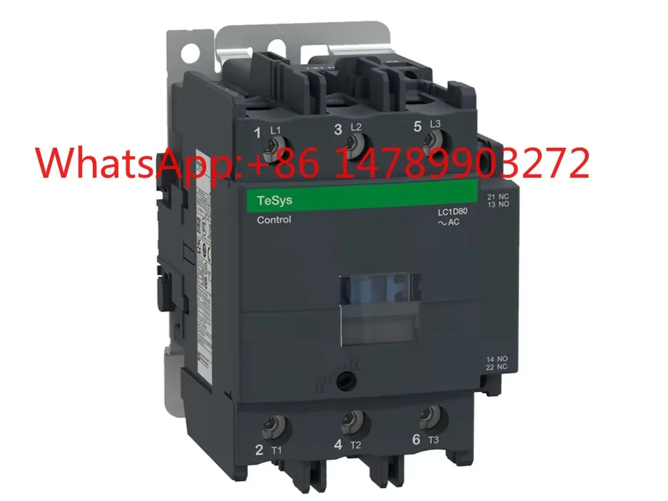 Micro 3P power contactor DC coil compact structure industrial PLC automation control cabinet accessory