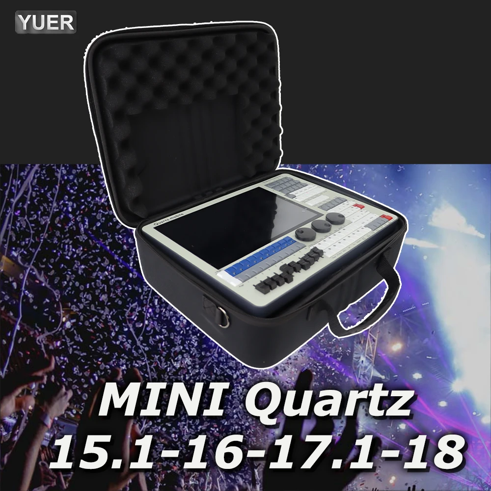 Mini Quartz Mobile Titan Console DMX Stage Lighting Controller With Touchscreen 18/17.1/16/15.1 System DJ Disco Club Party