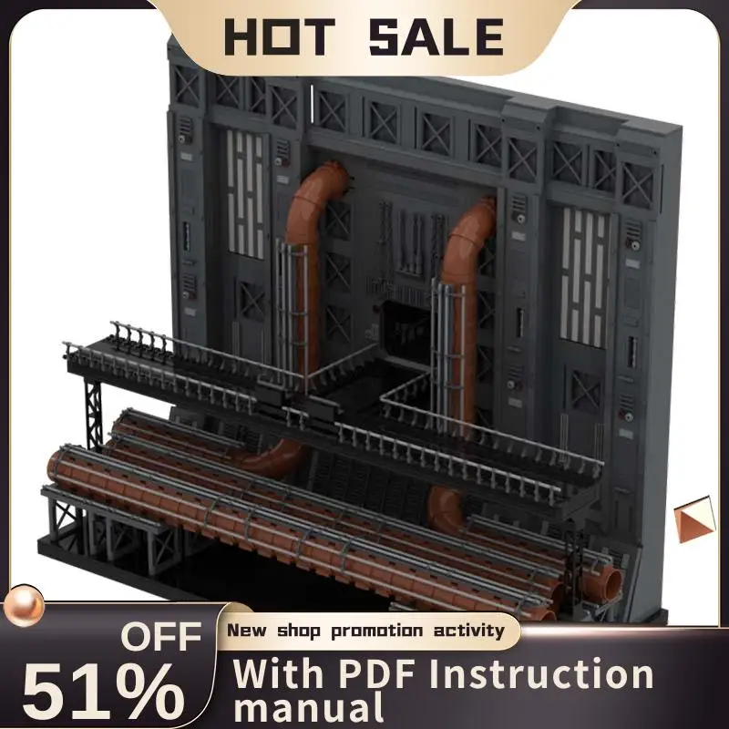 

New 4604Pcs Famous Star Battle Movie Moc Mechanical Room Model Building Blocks Diy Creative Ideas Bricks Toys Birthday Gifts