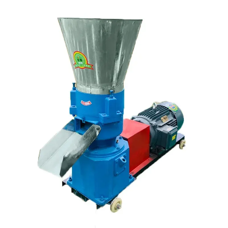 

Motor Farming Pelletizer Fish Chicken Pig Poultry Animal Feed Pellet Processing Machine Granulator