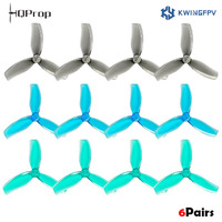 6Pairs HQ HQProp DT90 Duct-T90MMX3 Propeller 90mm 3-Blade 1.5mm PC Props For RC FPV Drone Cinelog35 CL35 ProTek35 3.5inch