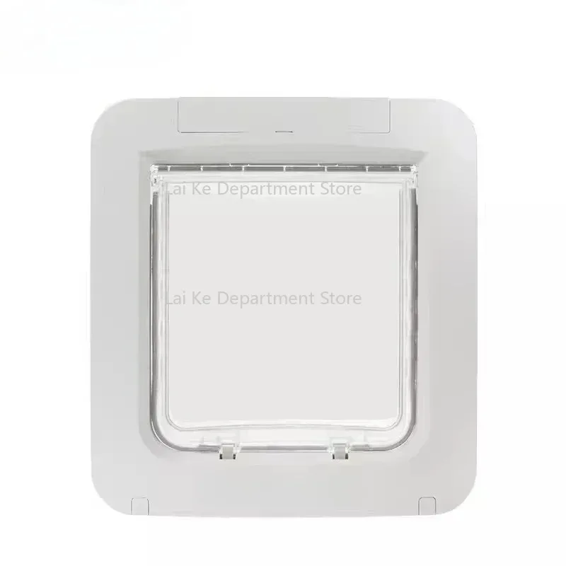 

imported microchip recognition pet door channel, puppy entry and exit hole, cat timed free entry and exit door