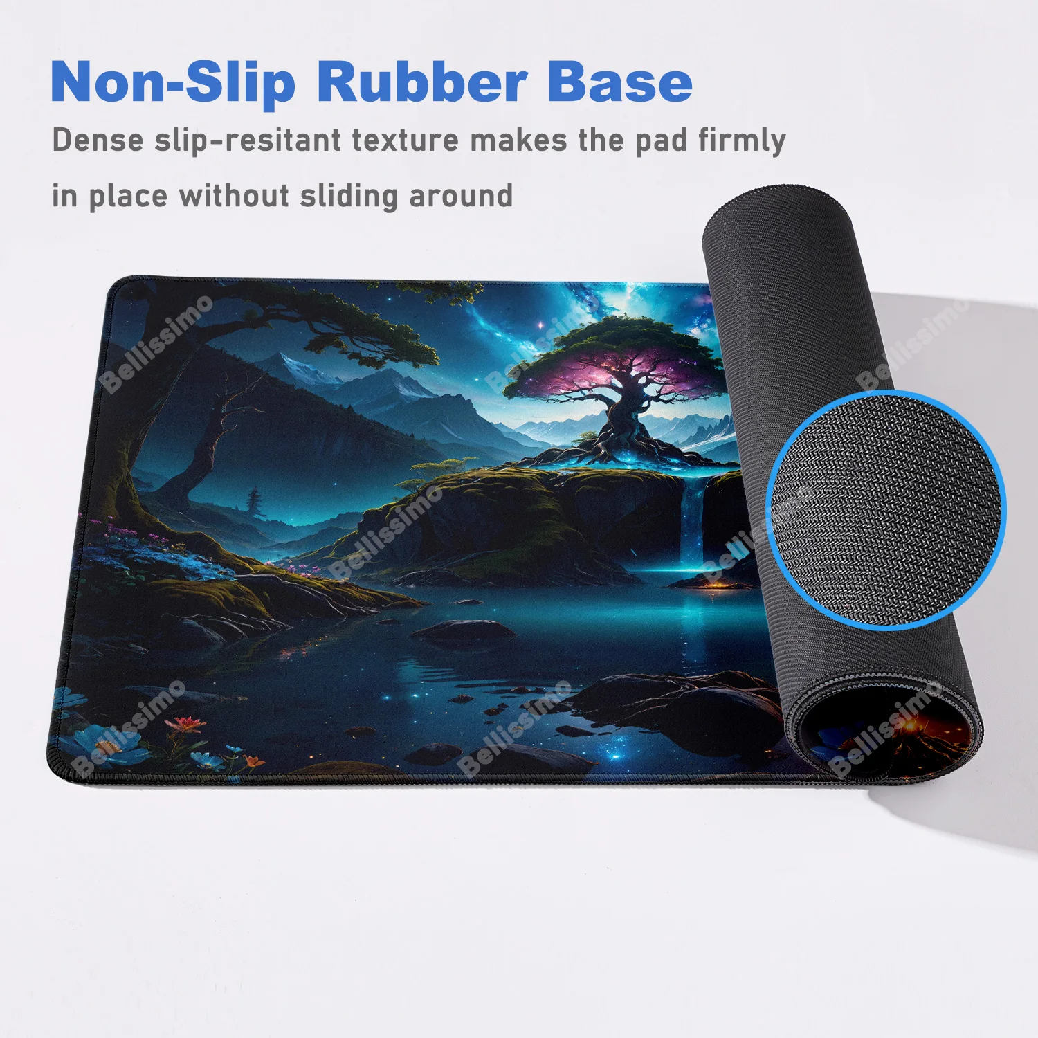 Mouse Pad Forest Landscape Large Gaming Accessory Mousepad Gamer Rubber Company Computer Desk Mat Big Carpet Keyboard Mouse Mats