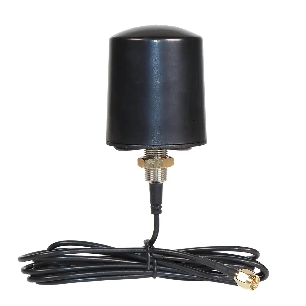 High Gain Waterproof Omnidirectional Screw Mount Outdoor 2 in 1 Mimo Combination GPS+ WIFI 4G LTE 5G Combo Antenna