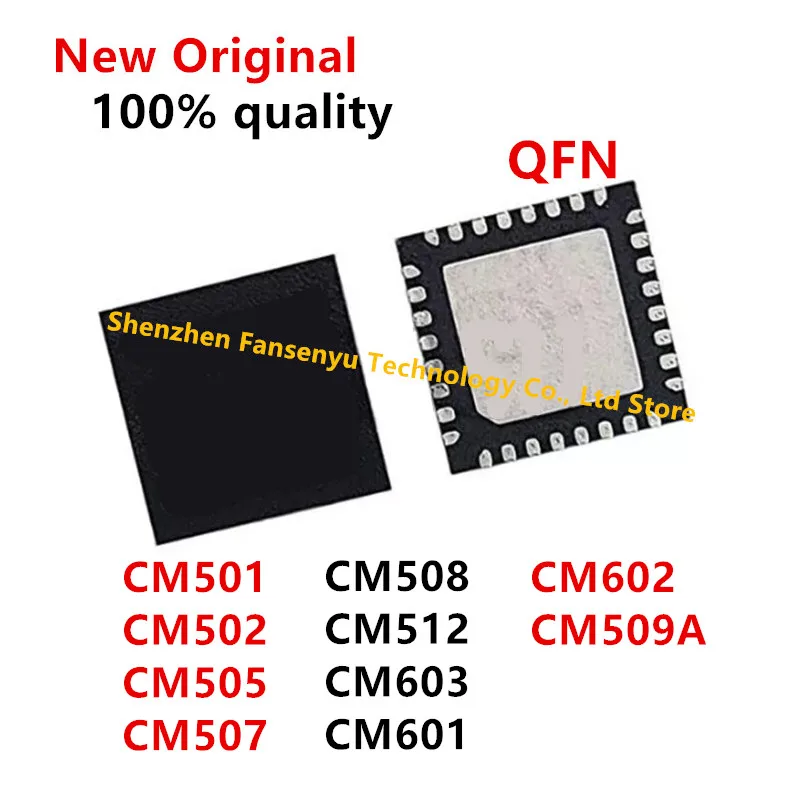 (5piece)100% New CM501 CM502 CM505 CM507 CM508 CM512 CM509A CM601 CM602 CM603 CM508-RI02 QFN Chipset