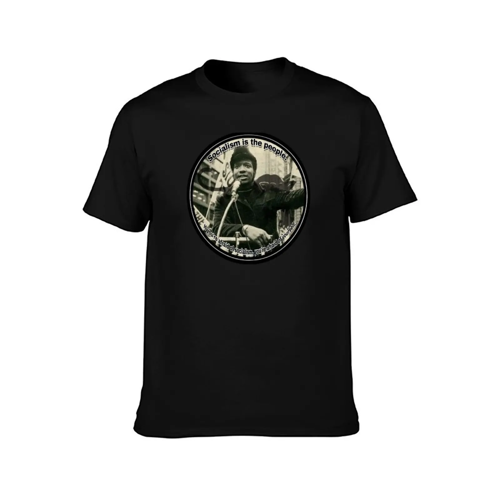 Fred Hampton T-Shirt Streetwear Print Tee Shirt T-Shirt
