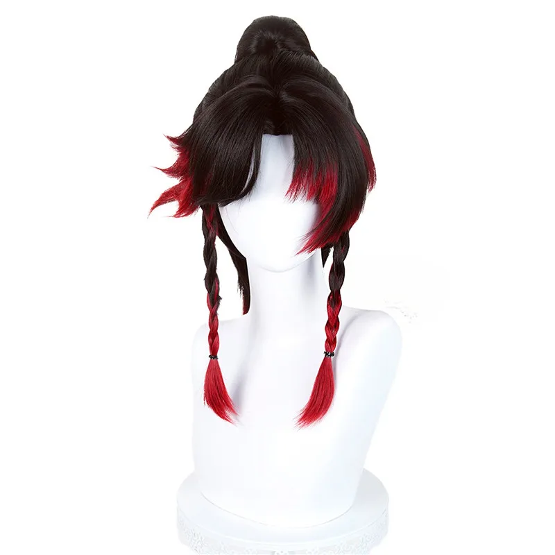Already Styled Yun Ying Cosplay Wigs mixed Color Cos Wig  Cosplayer Halloween Costume Party as Role Play Prop Gift