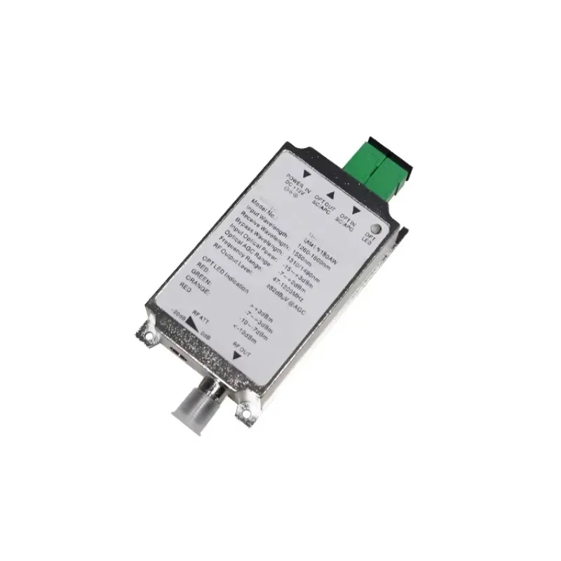 1550nm Optical Receiver with Indoor  2  Optical Input 1Way RF Output
