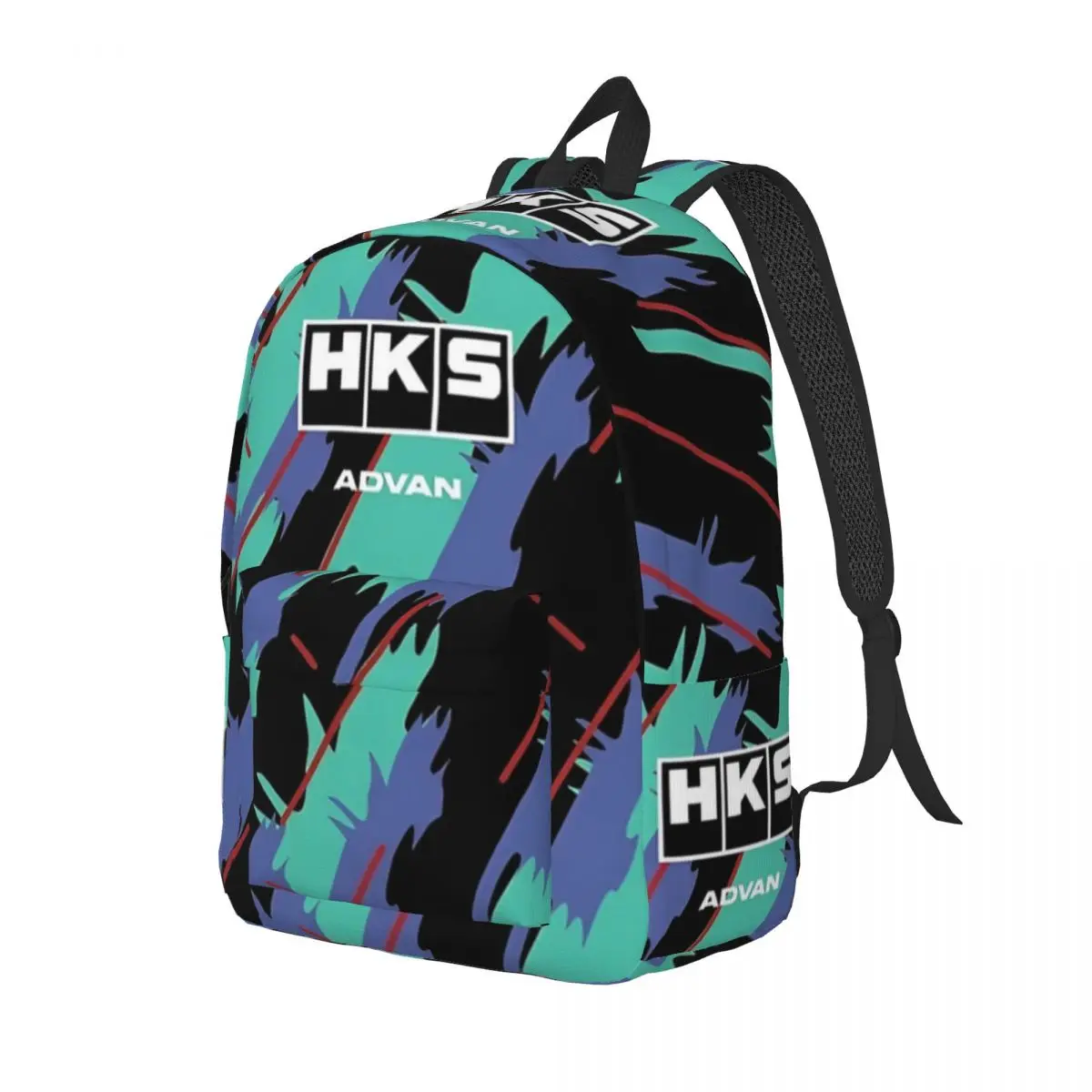 HKS Super Oil Retro Livery Backpack for Men Women Fashion Student Business Daypack College Shoulder Bag