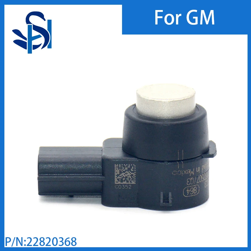 Sensor de estacionamento PDC para GM 09-13, Radar Cor Champagne, Cad illac SRX 0263013703, 22820368