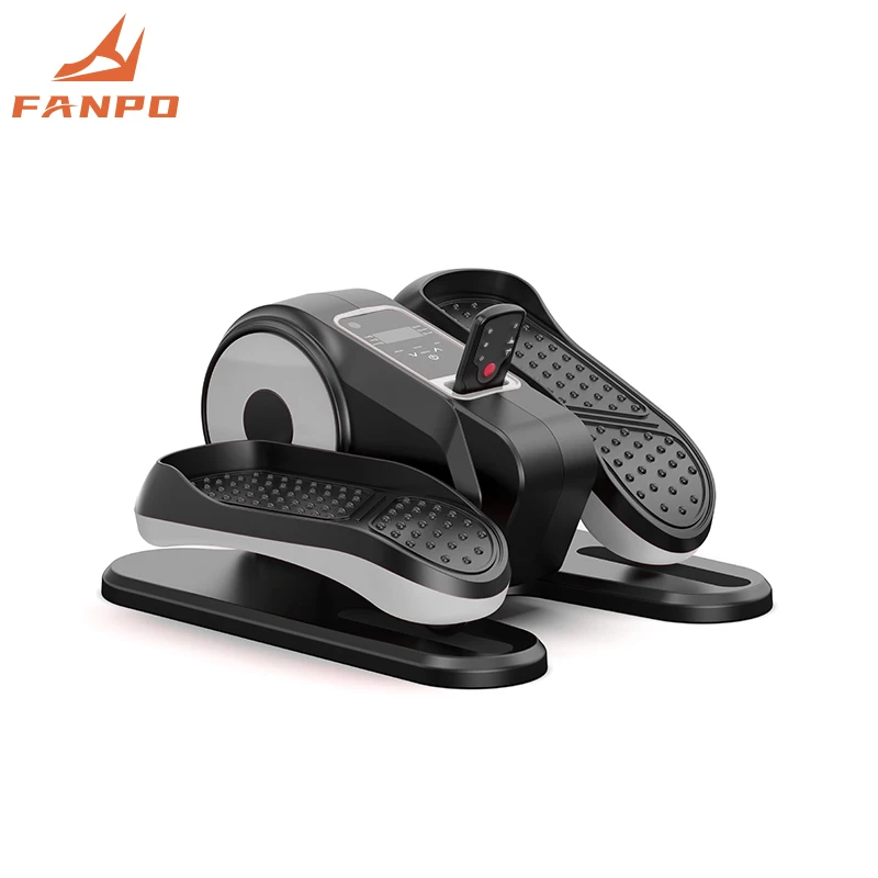 آلة بيضاوية هادئة تحت المكتب مع شاشة LED للتدريب على التحكم عن بعد وتمارين الساق البيضاوية للقيادة الكهربائية