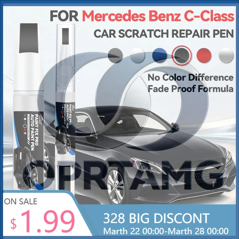 

Автомобильные аксессуары для Mercedes-Benz C-Class 1993-2026 W204 W205 W206: Карандаш для ремонта краски, средство для удаления царапин, DIY-набор для автодетейлинга