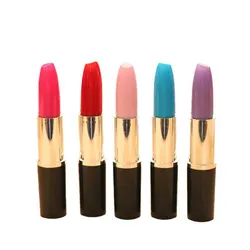 10pcs Lipstick Ball-Point Pen Creative Beautiful Ball-Point Pen Lipstick Sign Pen Girl Gift for Home Store School