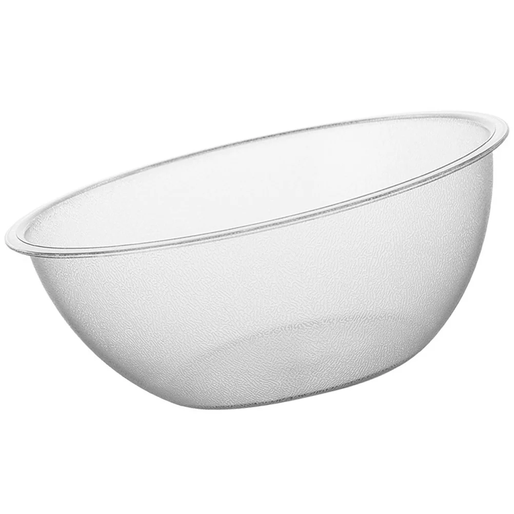 

Plastic Mixing Bowl Salad Bowl Selection Dish Basin Hot Pot Buffet Dish Fruit Salad Container Kitchen Tableware