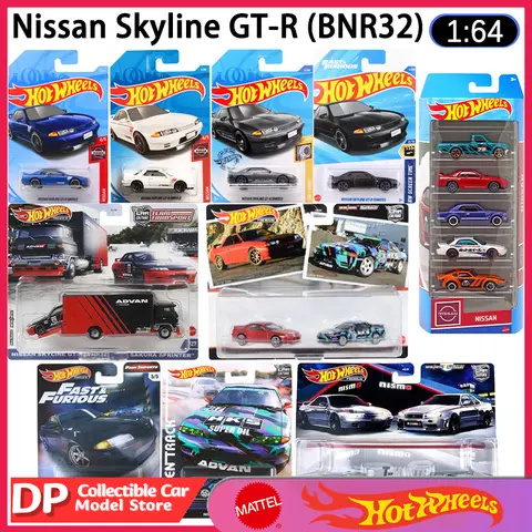 Hot Wheels Nissan Skyline GTR BNR32 série 1:64 échelle moulé sous pression voitures collecteur modèle jouets 2019-présent (mise à jour continue)