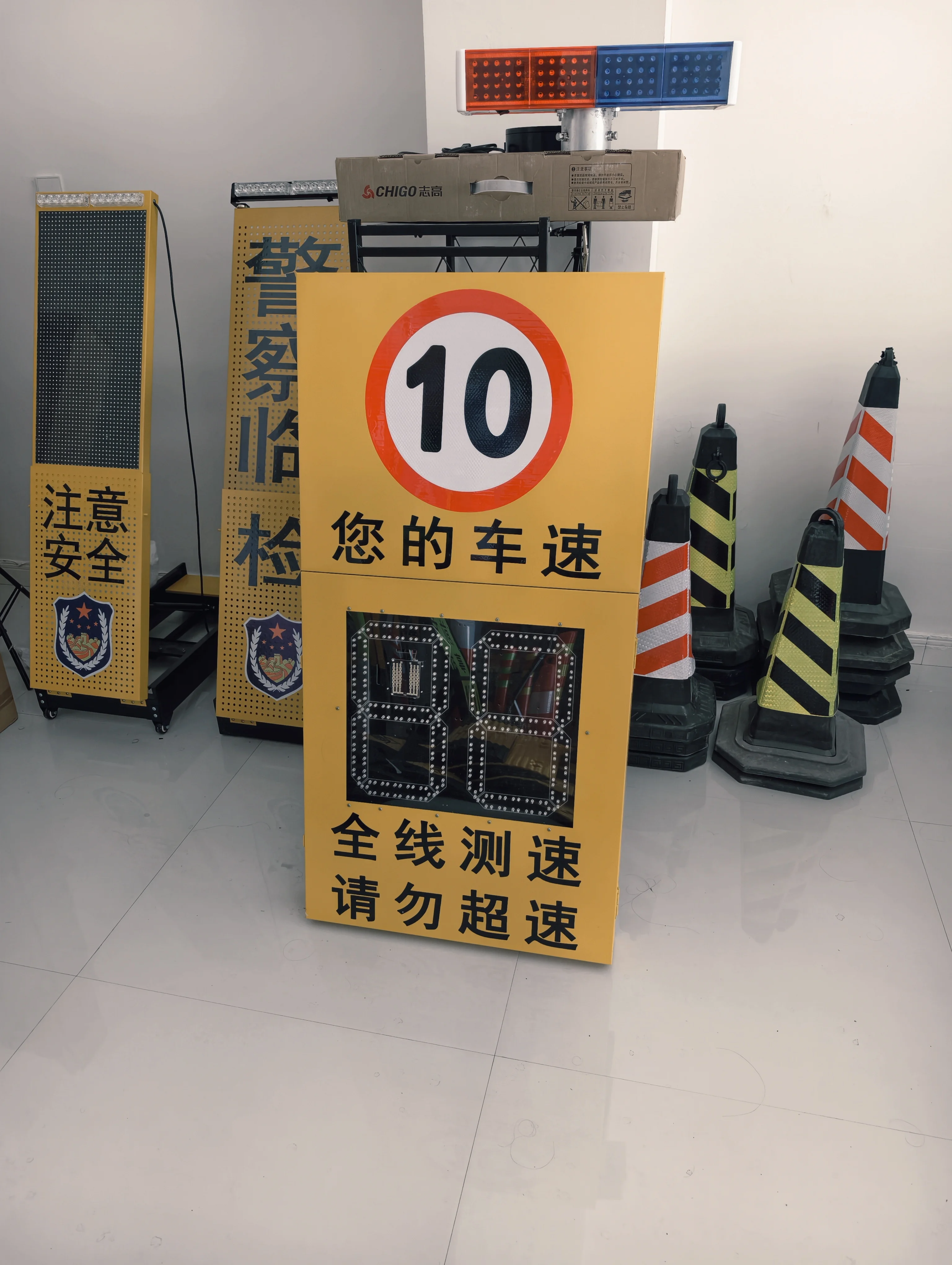ED Display Screen Radar speedometer custom high-speed traffic speed led screen solar overspeed sign customizable