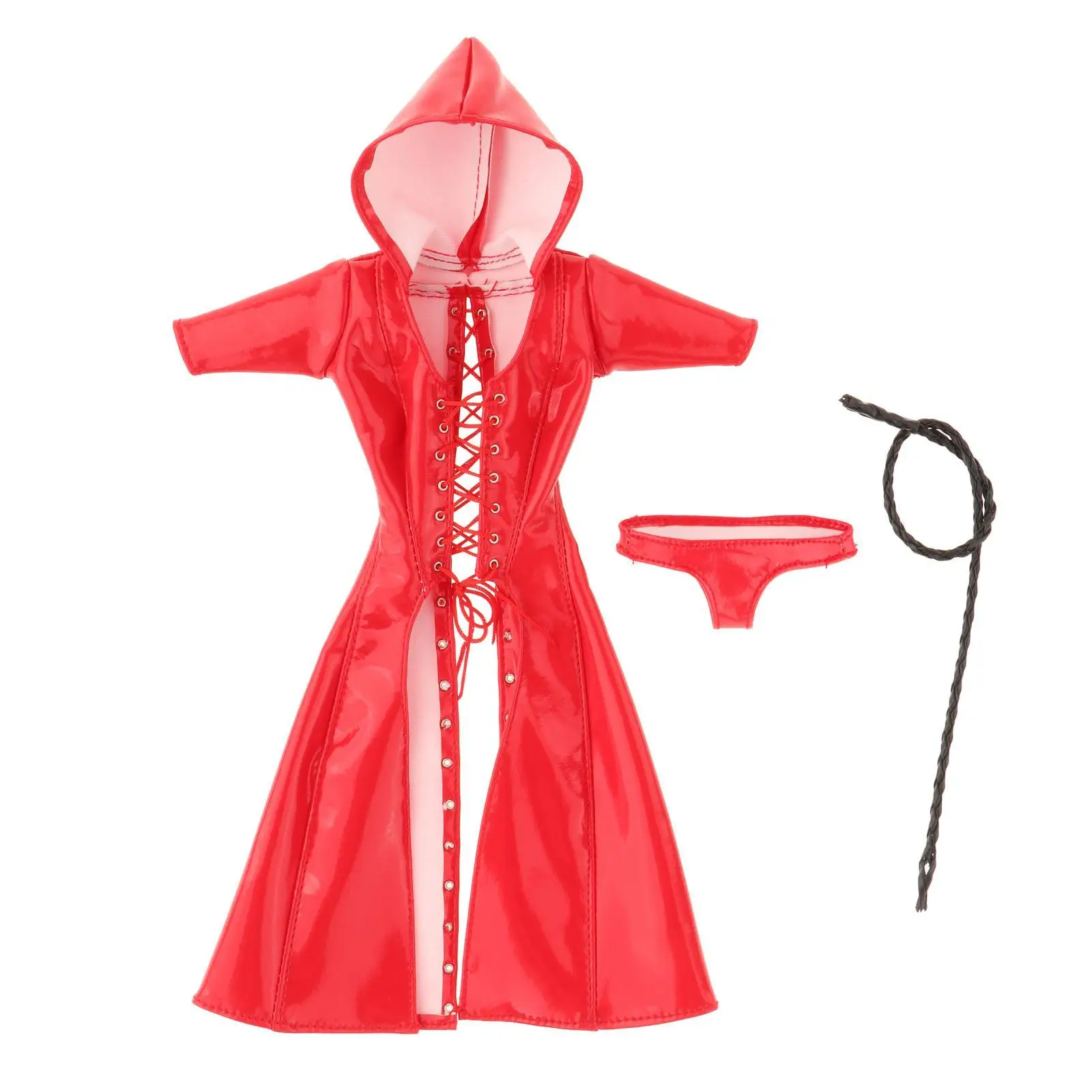 

1/6 Scale Female Windbreaker Underwear Whip Model Set for Phicen 12" Figure Professional High Performance Fashionable Premium