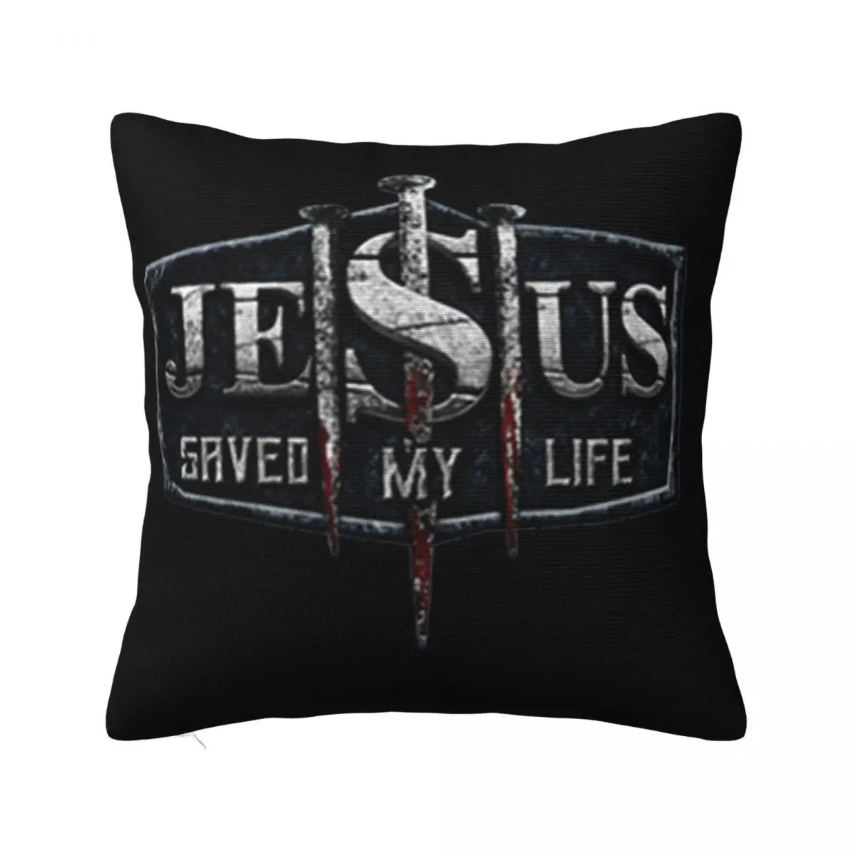 Jesus Save My Life Cross Any Logo 2021 Halloween Many Colors Crewneck Brand New Great Quality Promotion Pillow Case