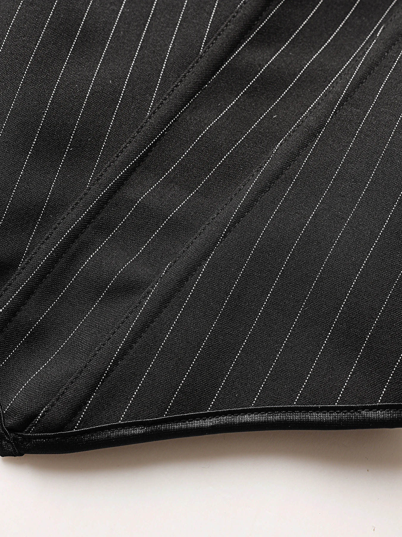 مخطط بحافة فولاذية وسفينة، ملابس داخلية نسائية على شكل هيكل السمكة بدون حمالات، مثيرة وضيقة #6