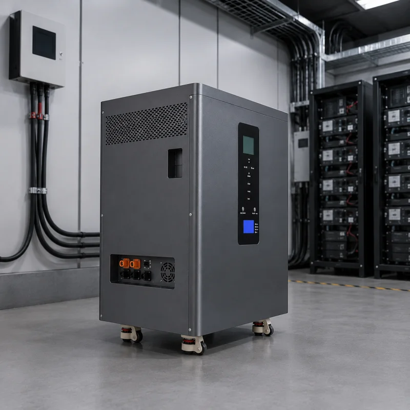 Cutting Edge Commercial Energy Storage Inverter All In One System High Voltage For Data Center Backup Peak Shaving Function