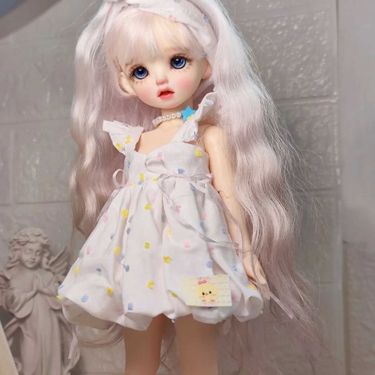 Lovely Girl Slip Dress, 1/4 1/5 1/6 BJD Doll Clothes Set