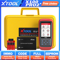 Xtool X100 Pro2 Auto Key Programmer Automotive Scanner IMMO Car OBD2 Code Reader Diagnostic Tool With EEPROM Adapter Free Update