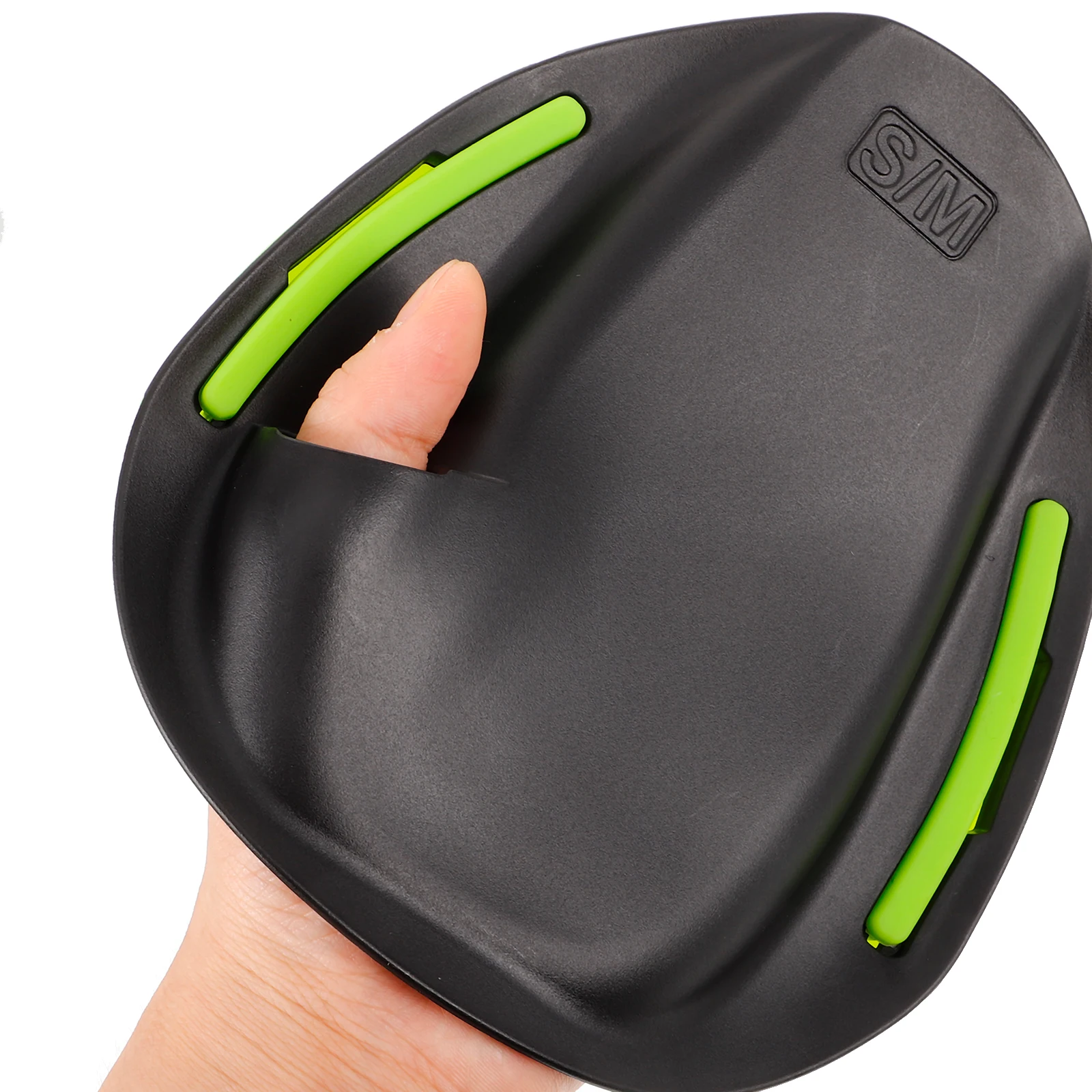 ถุงมือว่ายน้ำซิลิโคนกันน้ำ 1 คู่ ปรับขนาดได้ สำหรับว่ายน้ำ โต้คลื่น ดำน้ำ