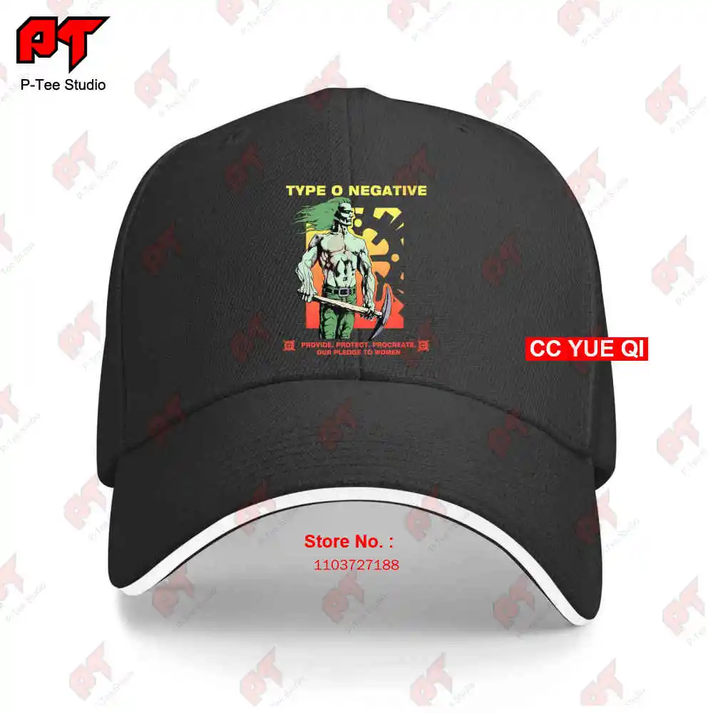 1995 Type O Negative Pledge To Women Casket Crew Baseball Caps Truck Cap 2NM5