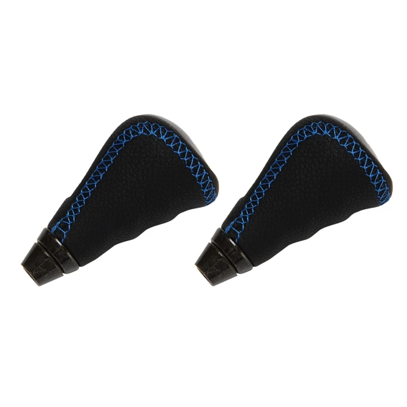 2x alavanca do shifter do botão do deslocamento de engrenagem da transmissão automática punho para lexus is250 is350 isc 2006-2013 PTR51-53080, linha azul