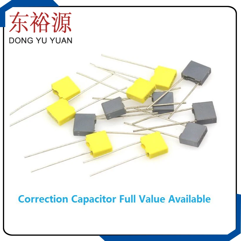20PCS  563J/683J/823J/104J/153J/223J/333J/473J 100V Polypropylene Film Correction Capacitor 15/22/33/47/56/68/82NF/0.1UF