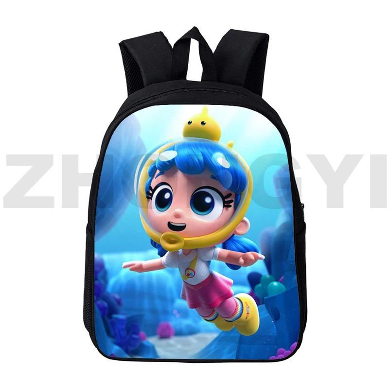 

3D True and The Rainbow Kingdom Cute Backpack Merch Top Quality Canvas School Bags 12/16 Inch Travel Bag for Women Shoulder Bags