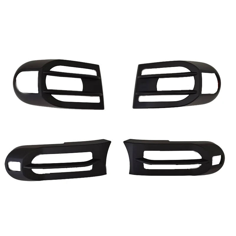 Front Fog light cover tail light cover For Toyota Fj Cruiser 2007 2008 2009 2010 2011 2012 2013 2014 matt gloss black