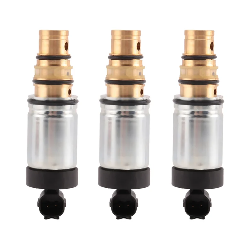 3X Katup Solenoid Kontrol Kompresor AC Mobil untuk Hyundai Accent 1.6 PXE16 PXE14 PXC16 97674-3T100