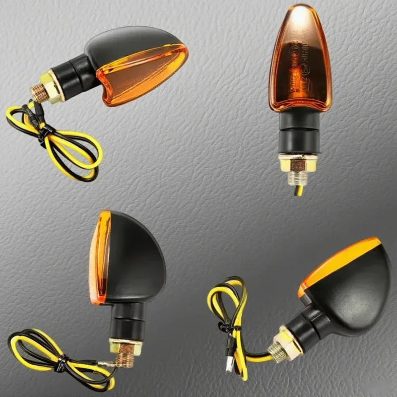 2 قطعة دراجة نارية بدوره إشارات أضواء مصباح مؤشر الوامض متوافق مع هوندا CBR 250R 300R CB300F CBF125 150 Stunner #3