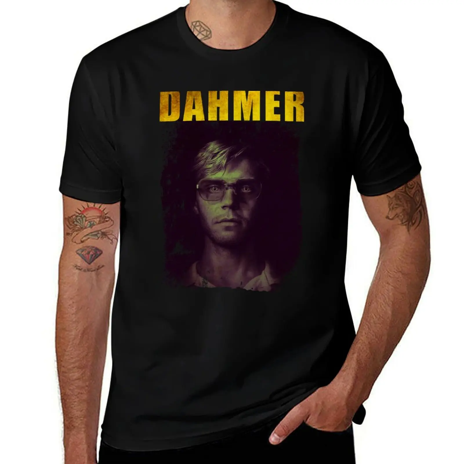

Jeffrey Dahmer T-Shirt Athletic Quick Dry T-Shirt for Men