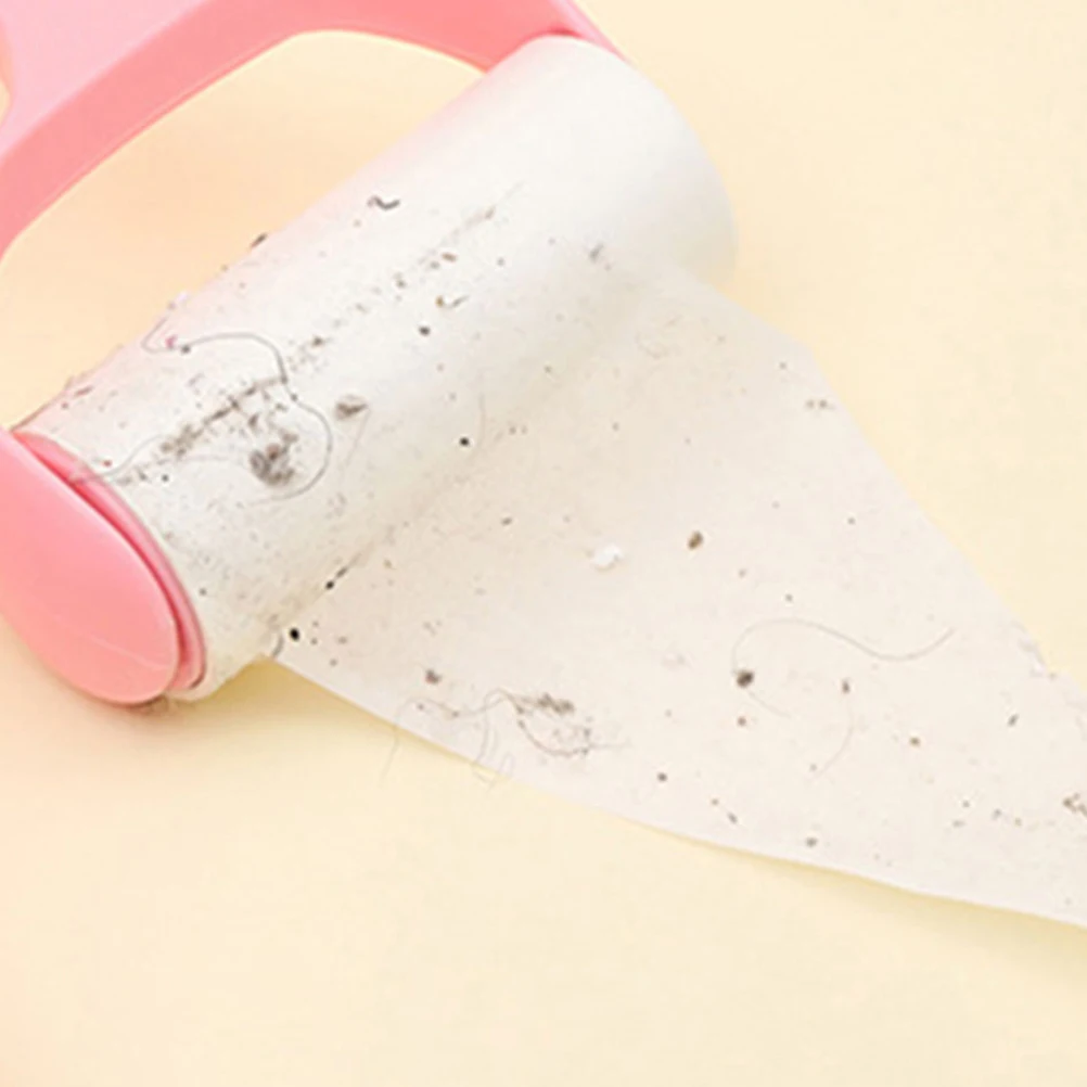 

10pcs Lint Roller Replacement Refills Sticky Sheets Pet Hair Removal Tool Dog Grooming Supplies Travel Size Fabric Safe