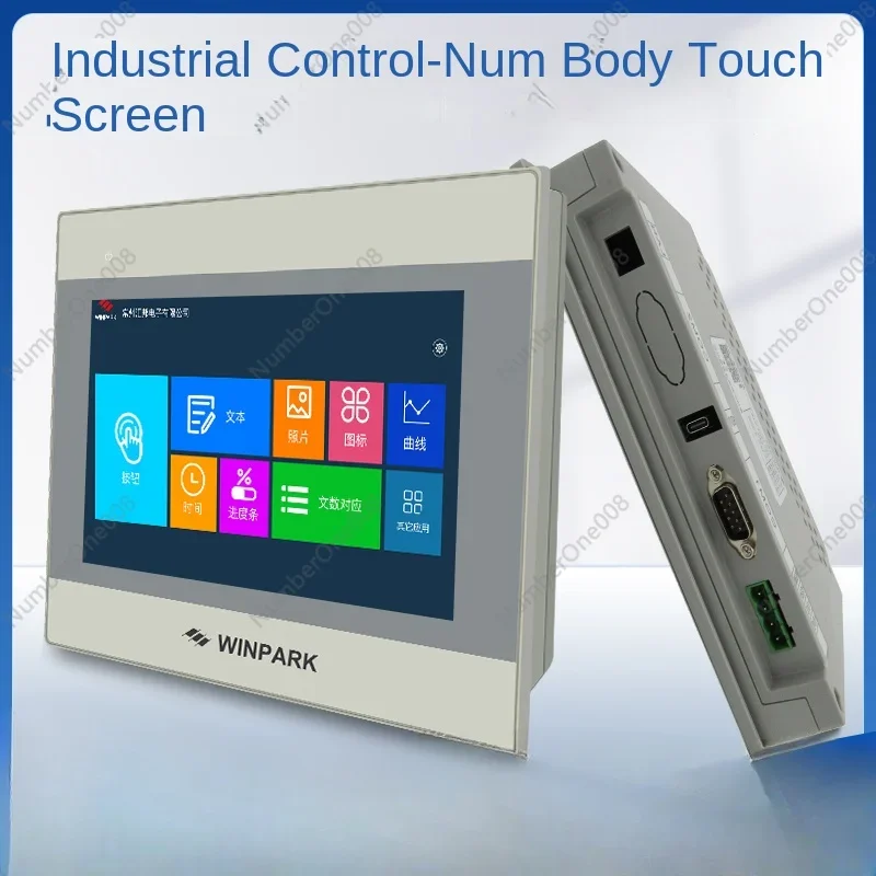 Human-machine Interface Touch Screen 4.3/7/10 Inch PLC Serial Screen Modbus Protocol 485/232 Configuration Resistive Screen