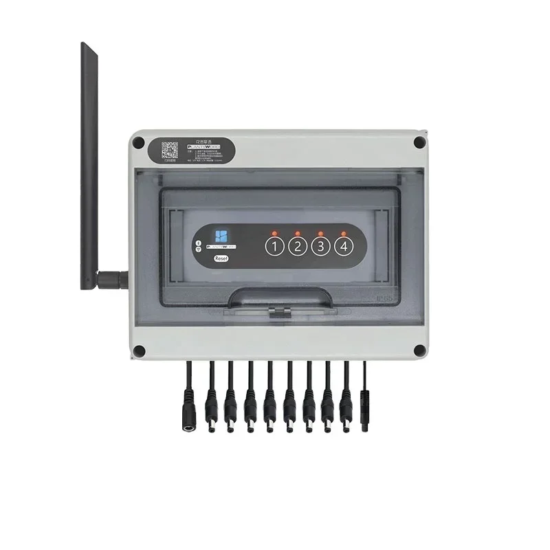 

Plant Smart Automatic Tower Garden Irrigation Water Timers Wifi Sprinkler 8 Valve For Garden Hose Farm