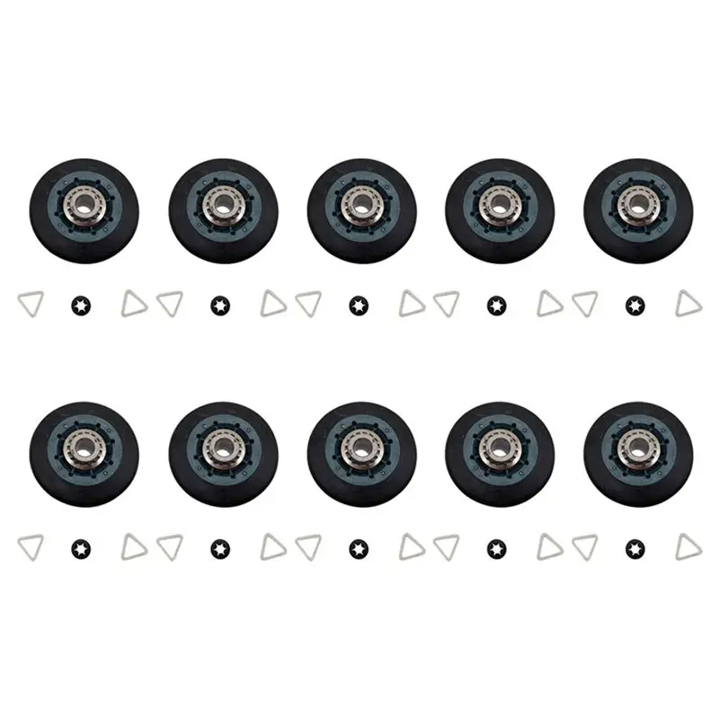 

Комплект из 10 деталей A005-10, подходит для барабана сушилки W10314173, совместим с W10314173, 8536973, 8536974, AP6019303, PS11752609