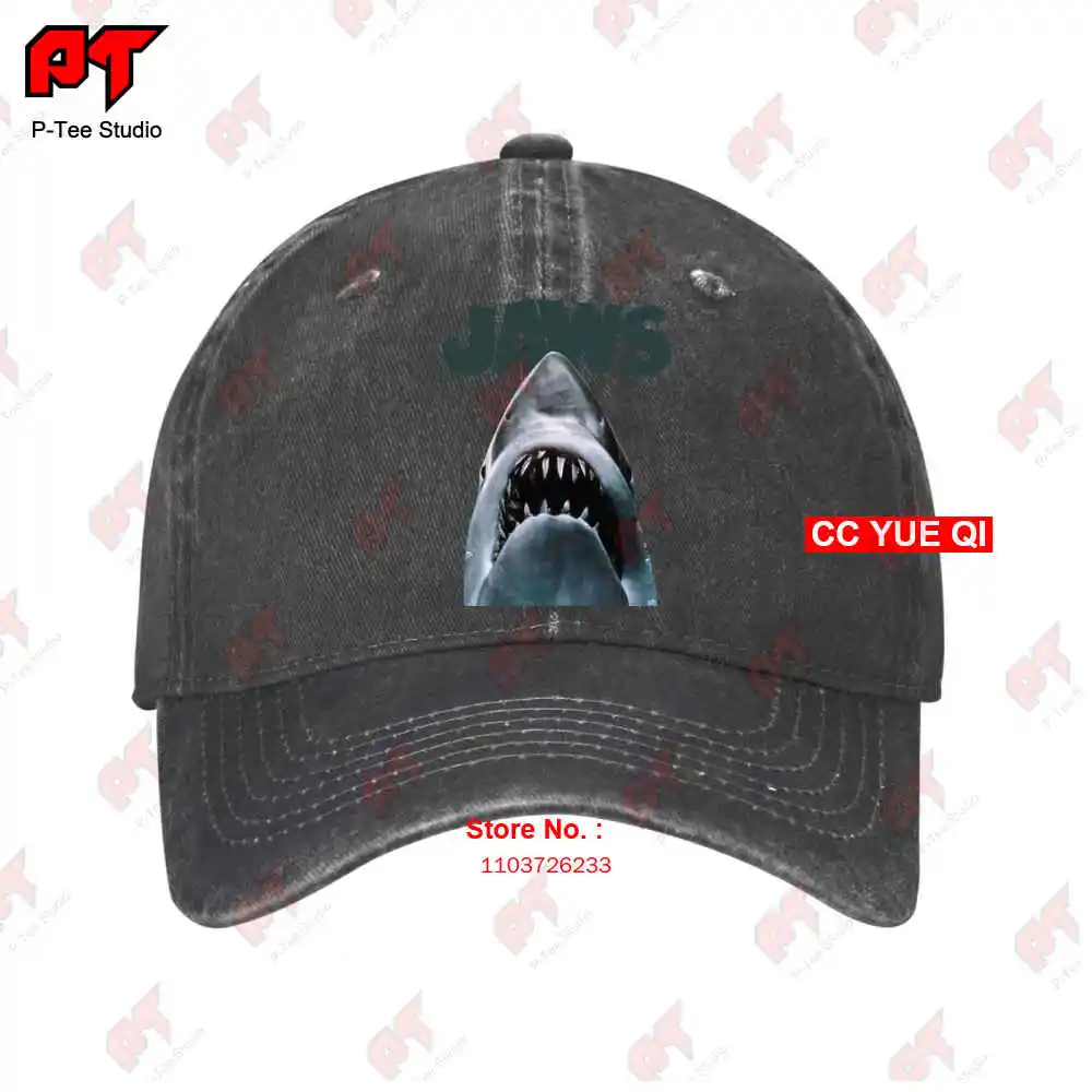 

Jaws Terror In The Deep Shark Movie Baseball Caps Truck Cap VTN7