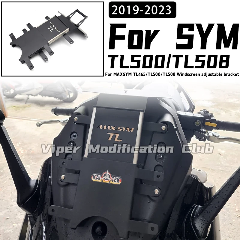 For SYM MAXSYM TL465/TL500/TL508 Adjustable windshield Stand, Expansion Stand, Navigation Stand 2019 2020 2021 2022 2023