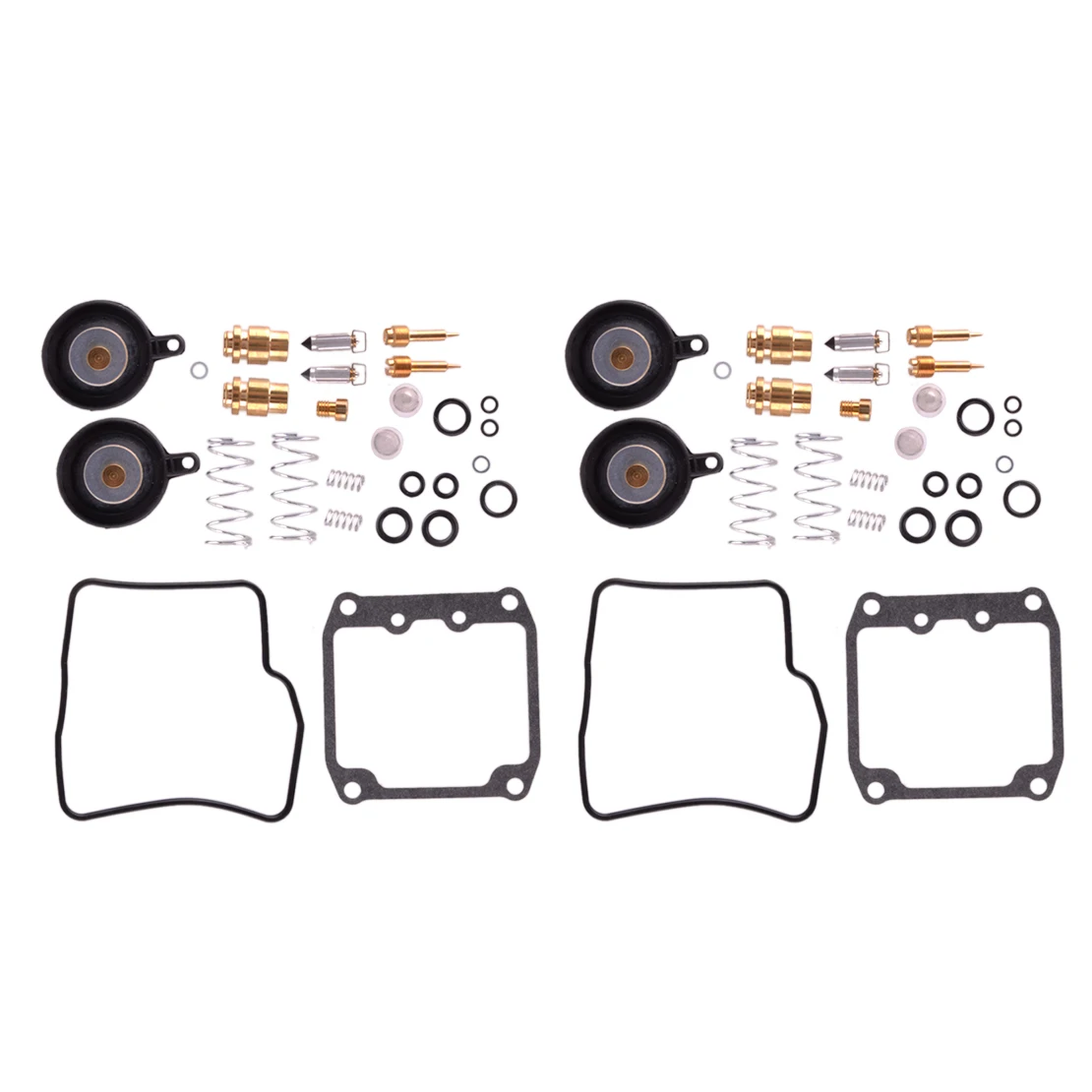 NEW 2 Sets Carburetor Maintenance Jet Membrane Repair Kits Fit for Suzuki VS1400 VS800GL VZ800 1997-2000 2001 2002 2003 2004