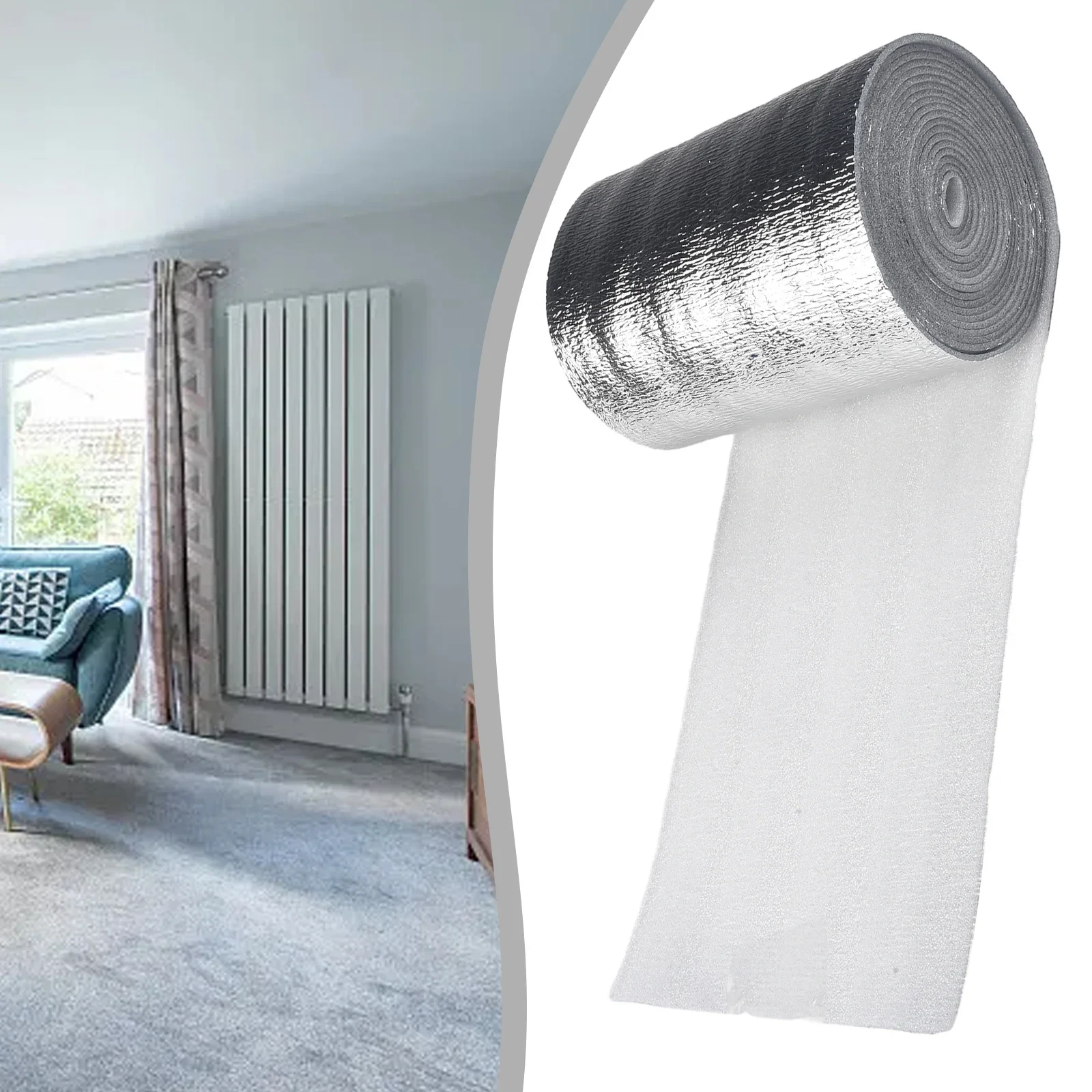 Thermal Insulation Film Cost saving Heating Solution Suitable for all Radiator Models Easy Installation Material