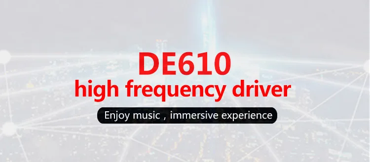 

DE610 High Frequency Ferrite Magnet Speaker Driver 2.5 Inch HF Tweeter