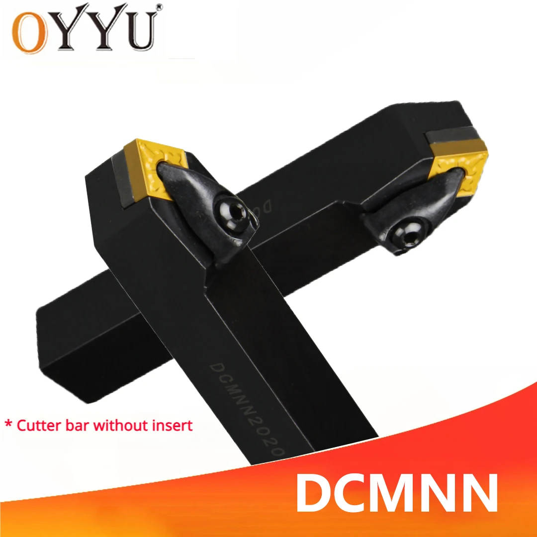 

OYYU DCMNN Внешний держатель инструментов D-типа Хвостовик с ЧПУ DCMNN2020K12 DCMNN2525M12 DCMNN3232P12 DCMNN2020 DCMNN2525 DCMNN2020K12-100